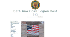 Desktop Screenshot of bathamericanlegion412.org